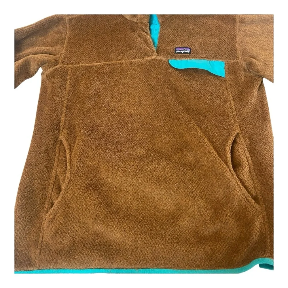 Patagonia Women's Re-Tool Snap-T Pullover Thatcher Brown Dark Walnut Sz XL Women - Picture 2 of 5